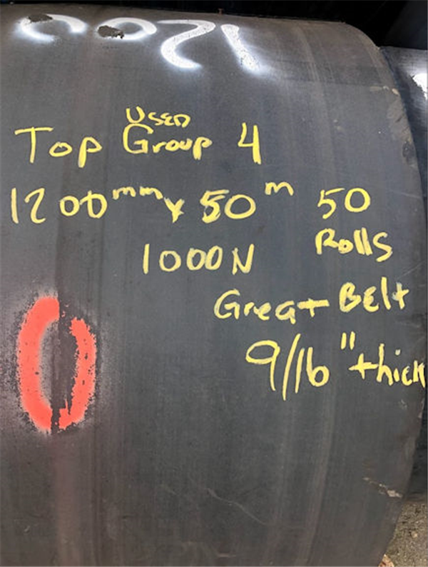 45,829.6' L Of Used Fenner Dunlop Conveyor Belting, 1200mm W X 13911m L (47" W X 45,829.6' L))